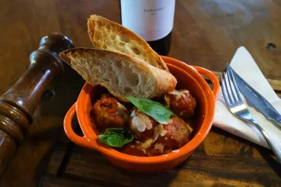 Meatball with Tomato sauce